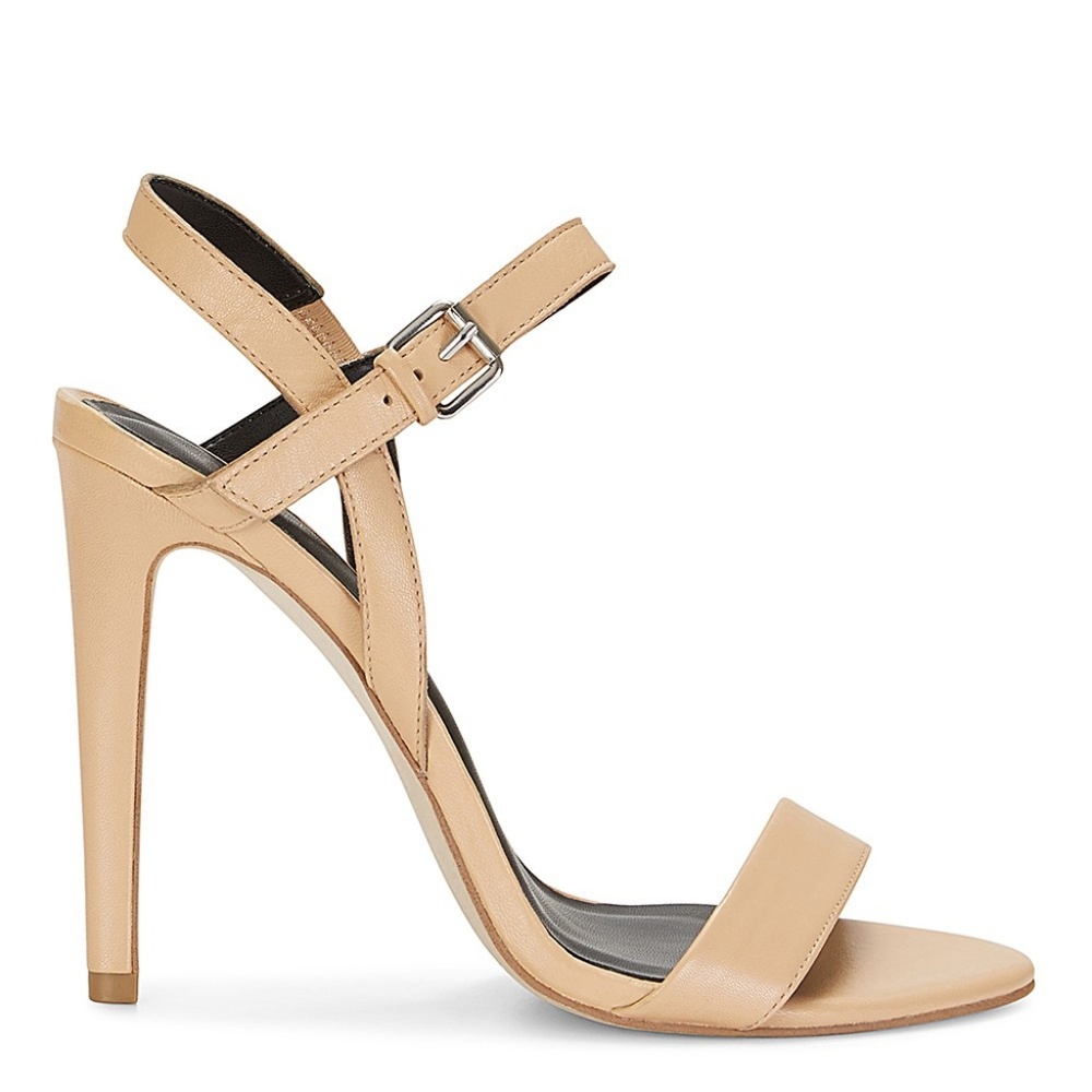 Rebecca Minkoff Rosie Nude Sandal Heels, 7.5